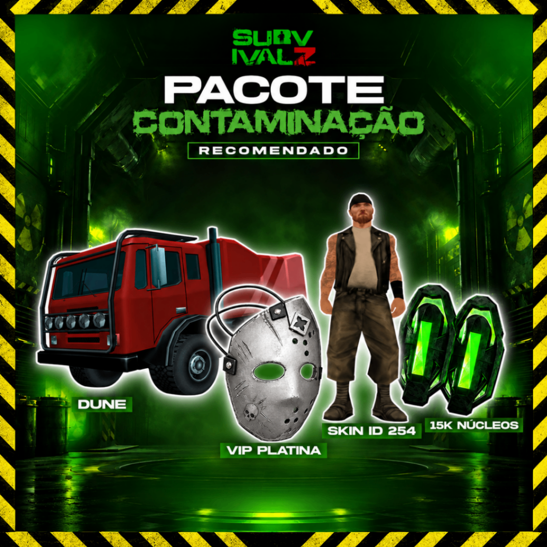 Pacote Contaminação (5 unidades)