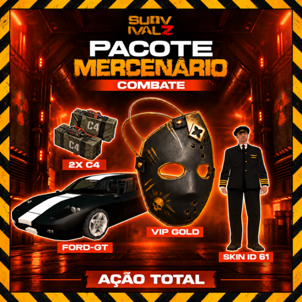 Pacote Mercenário (5 unidades)