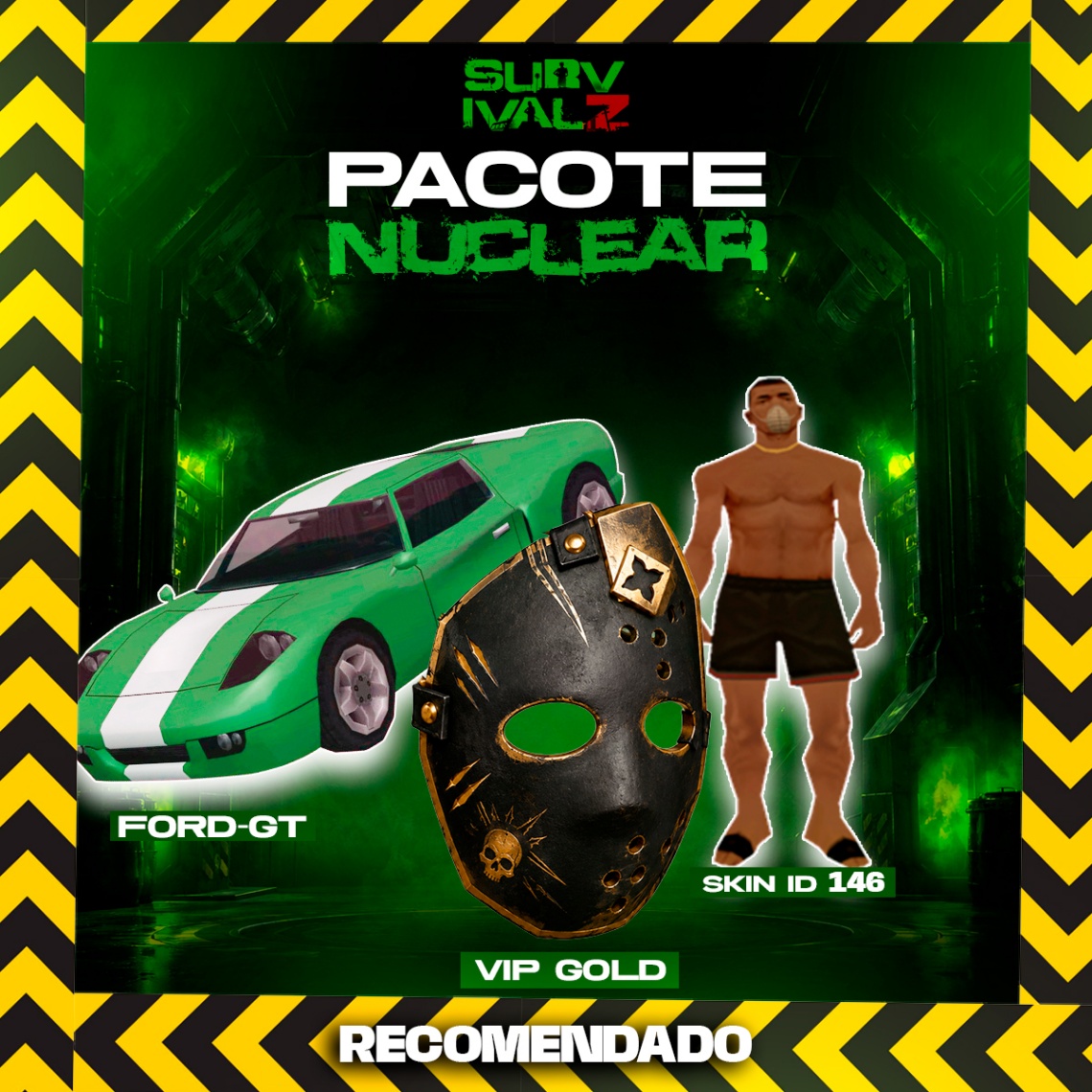 Pacote Nuclear (5 unidades)