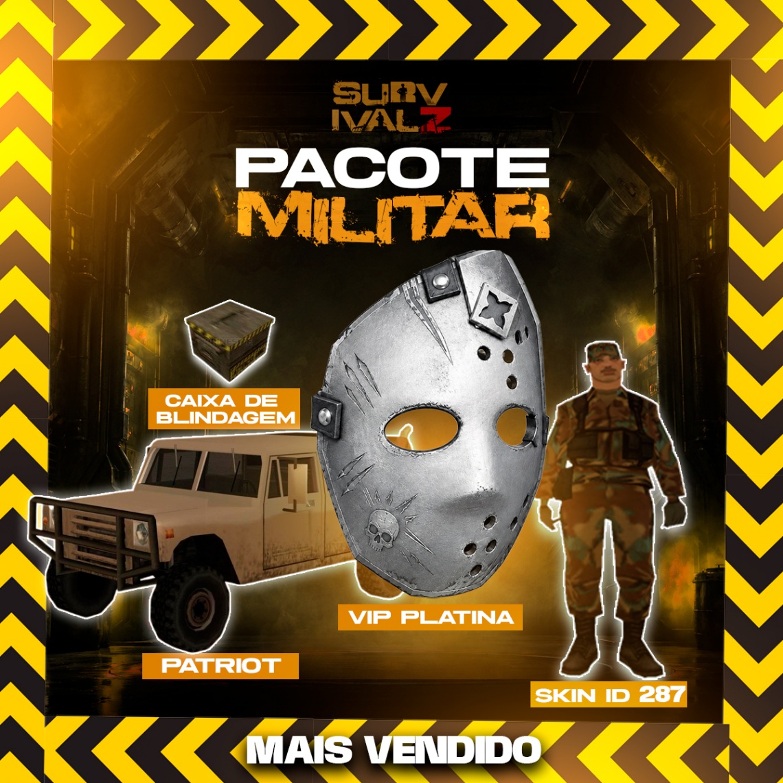 Pacote Militar (5 unidades)