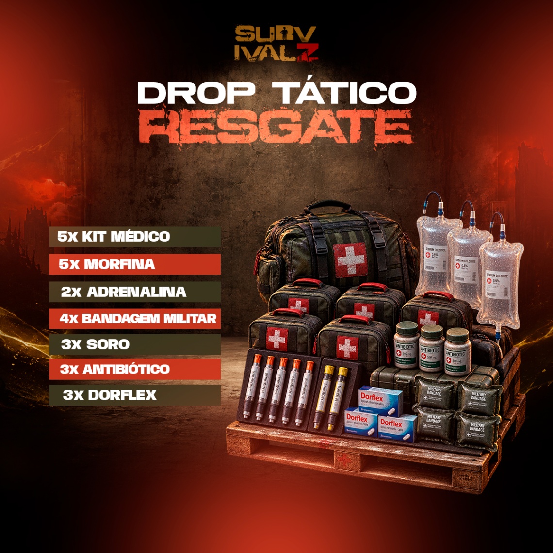 Drop Tático - Resgate